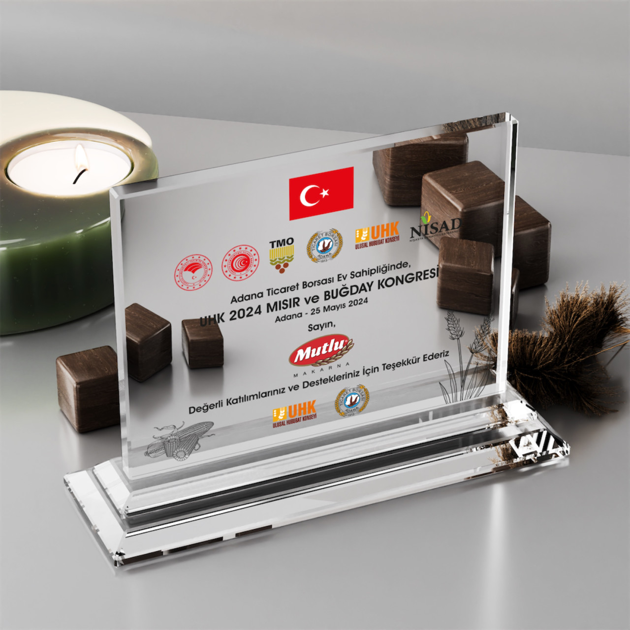 PB365 Kristal Plaket plaket modeli