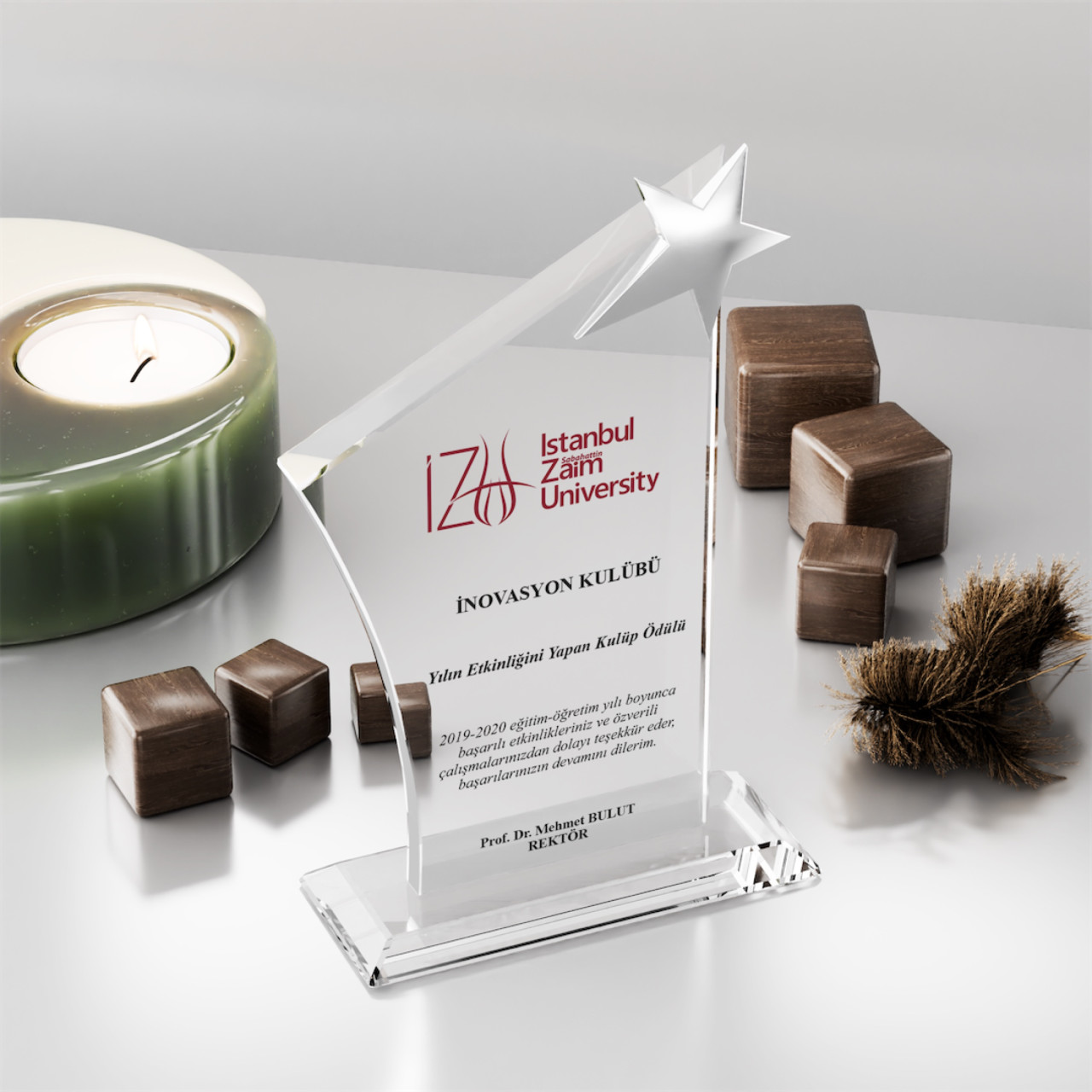 PB326 Kristal Plaket plaket görseli