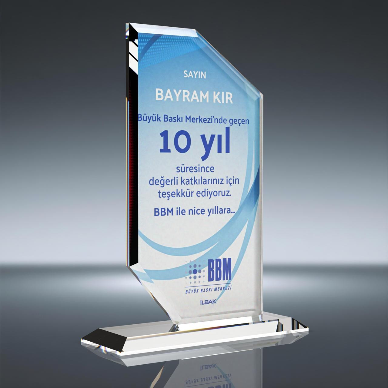 PB-313 Süblimasyonlu Plaket plaket görseli