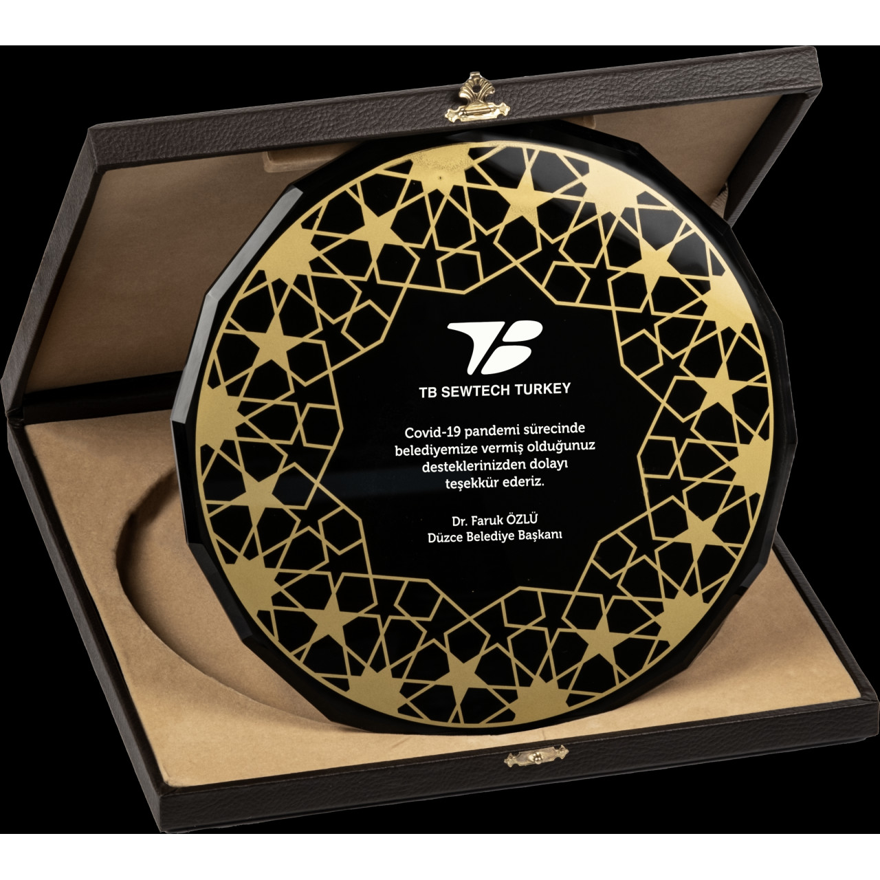 PB1507 Tabak Kristal Plaket plaket modeli